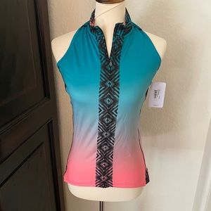 Majestic Palm Divine Cycling Sleeveless Jersey